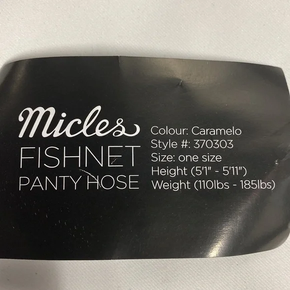 MICLES GLITTER FISHNET PANTYHOSE FOR WOMEN - Picture 3 of 4